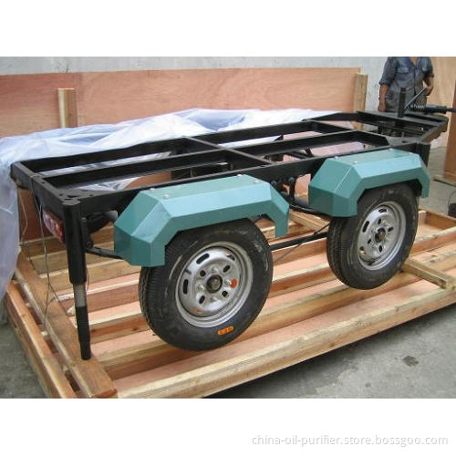 High Effective Transformer Oil Purifier Machine With Trailer